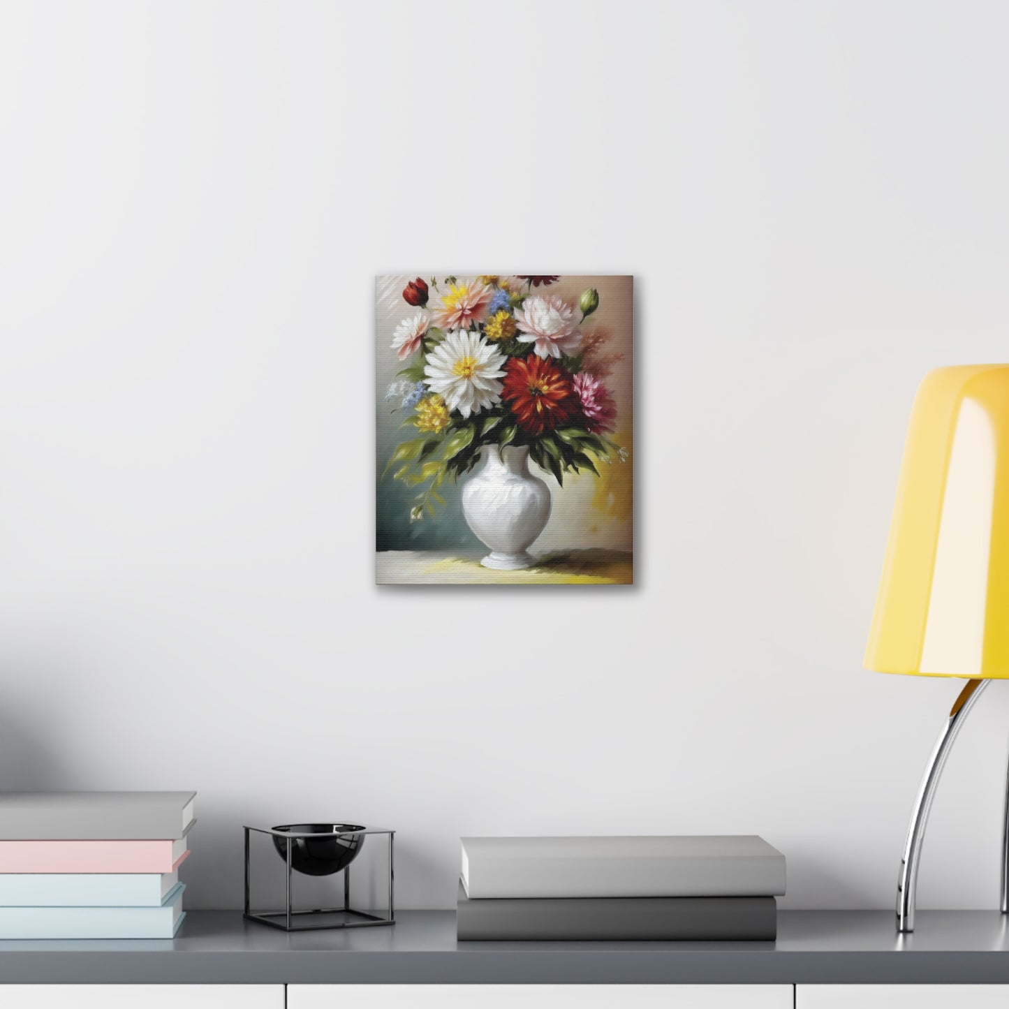 Floral Canvas Print, Beautiful Flower Artwork for Home Decor, Garden Lover Gift, Wall Art for Special Occasions