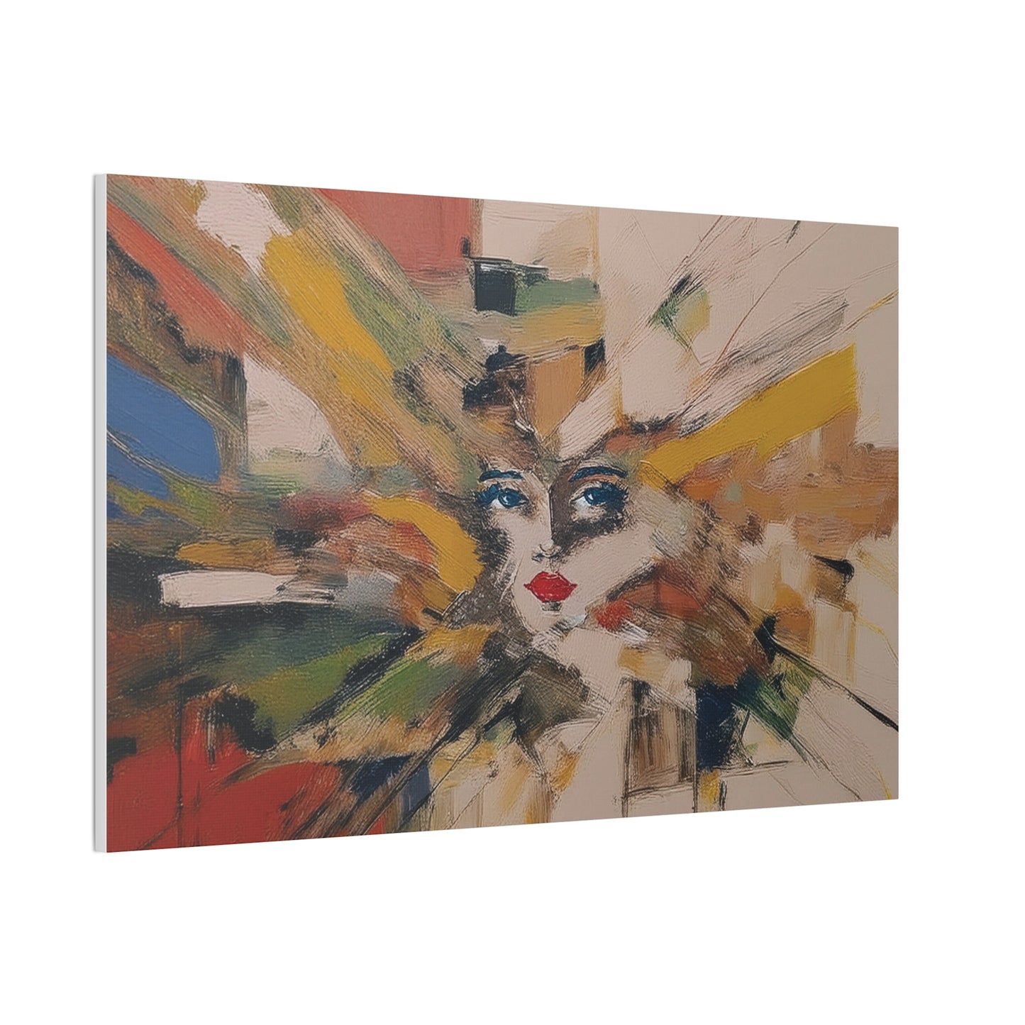 Canvas Stretched Wall Art - Center of Attraction