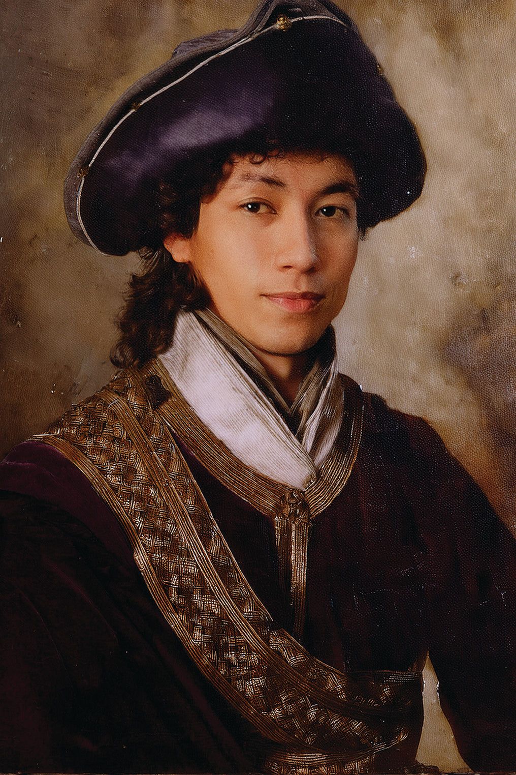 Regal Gaze: The Young Nobleman's Portrait!